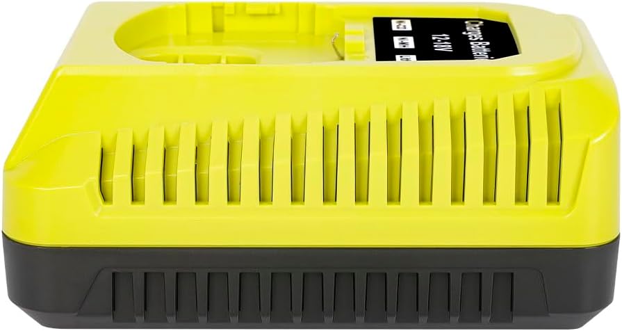 P117 Ersatz-Ladegerät Kompatibel mit RYOBI 12V-18V Li-Ion-NI-CD NI-Mh Akku P100 P102 P103 P105 P106