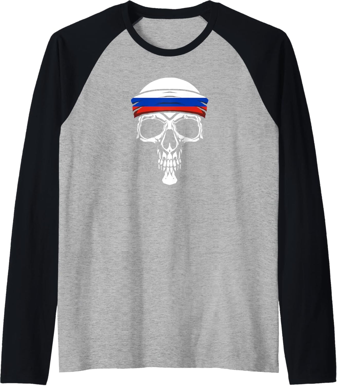 Nationalität Herkunft Land Staat - Totenkopf Russland Raglan