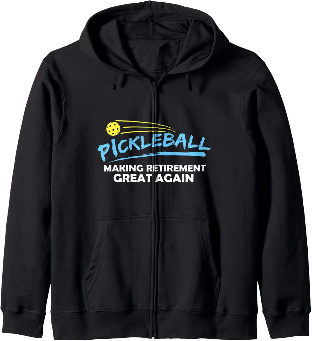 Pickleball Geschenk zum Ruhestand Kapuzenjacke