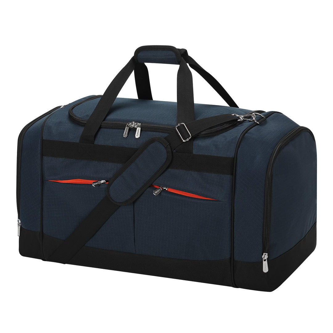 65L Sporttasche Herren Gross - 24 inch Reisetasche mit Hartem Boden und Schuhfach für Sport/Reisen 6