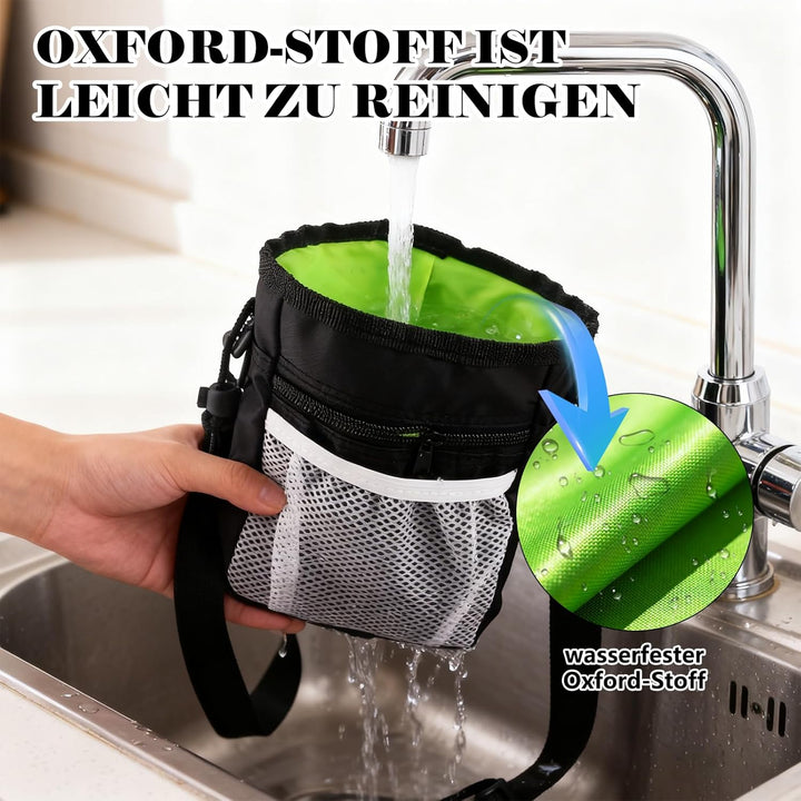 2 Stück Leckerlitasche für Hunde, Futterbeutel Hundetraining, Leckerlibeutel für Hunde mit Mehreren