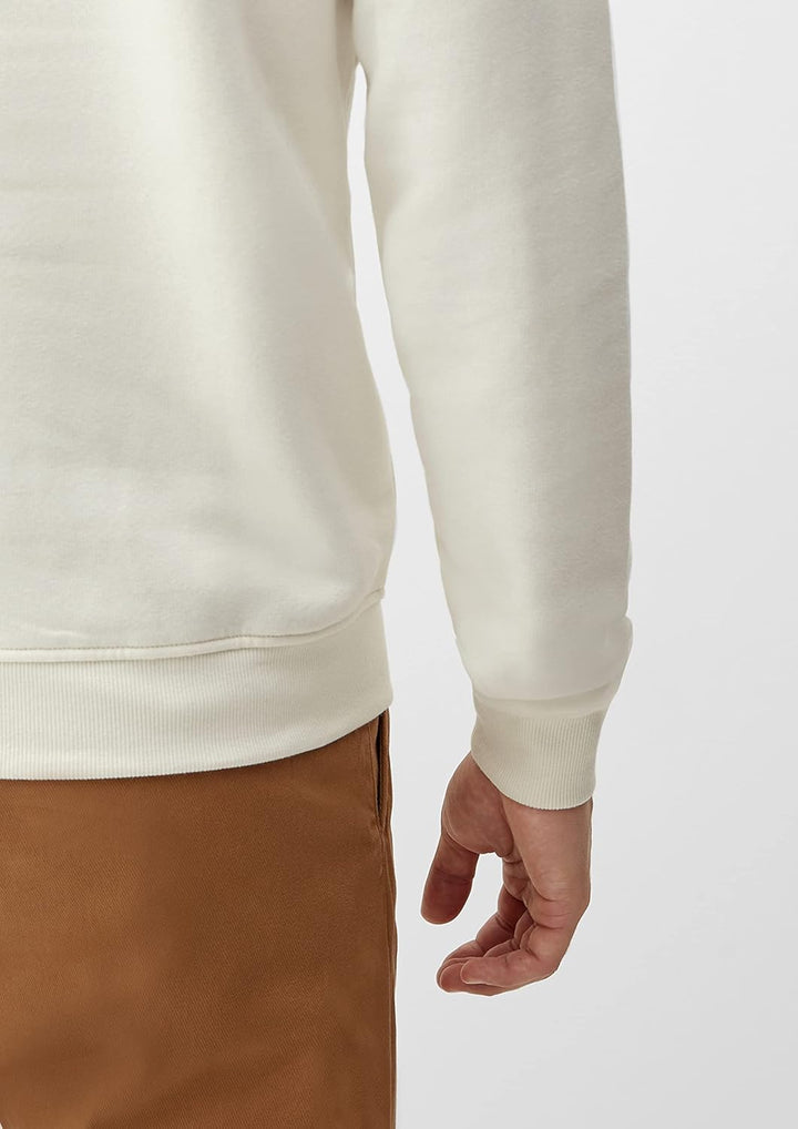 s.Oliver Herren Sweatshirt Langarm XXL Weiss, XXL Wei&#xDF;