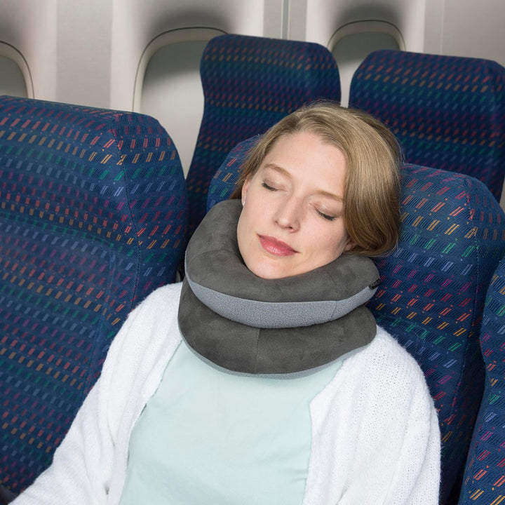 Travelon Deluxe Wrap-N-Rest Pillow, Dark Gray/Light Gray Einheitsgrösse Dunkelgrau/Hellgrau, Einheit