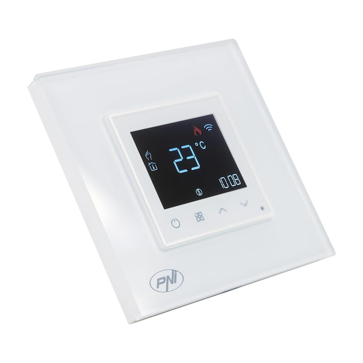 Smart-Thermostat PNI CT26W WiFi für elektrische Fussbodenheizung oder Pumpengruppe, inklusive Bodens