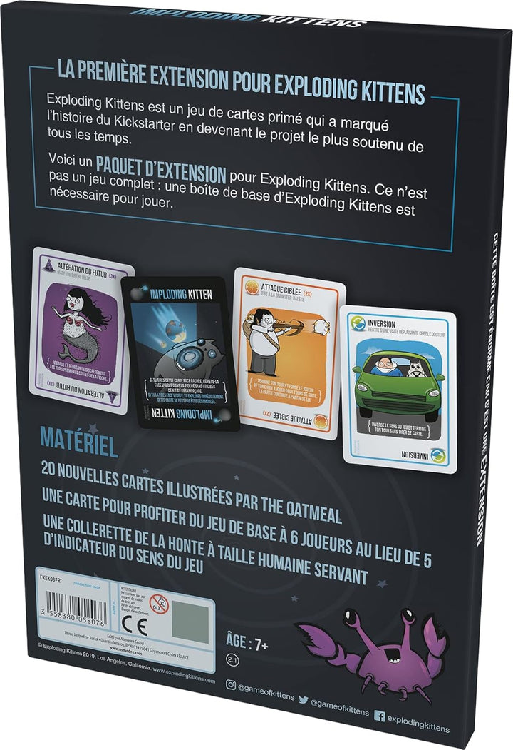 Jeu+-+Exploding+Kittens+%3A+Extension+Imploding+Kittens Erweiterung: Imploding Kätzchen, Erweiterung