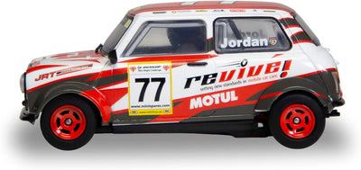 Scalextric C4344 1:32 Mini Miglia JRT Racing Team #77 HD - Slotcar, Rennbahn, Auto für Rennbahn, Ren