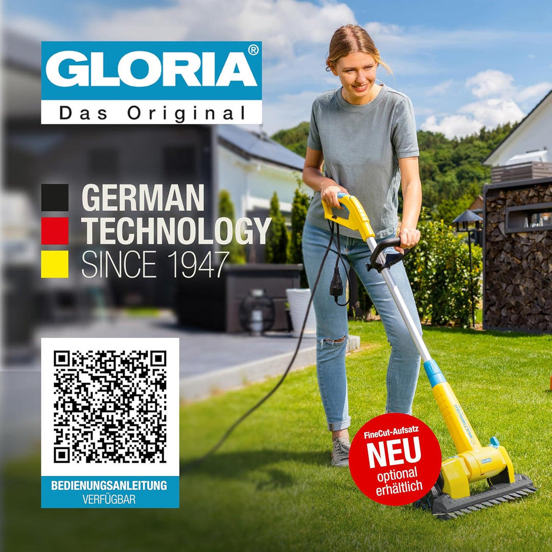 GLORIA MultiBrush speedcontrol - Multifunktionale Elektro-Bürste | Unkrautentferner | Nutzbar als St