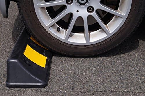 Temka 12216 UN Radstop Gummi, Schwarz/Gelb