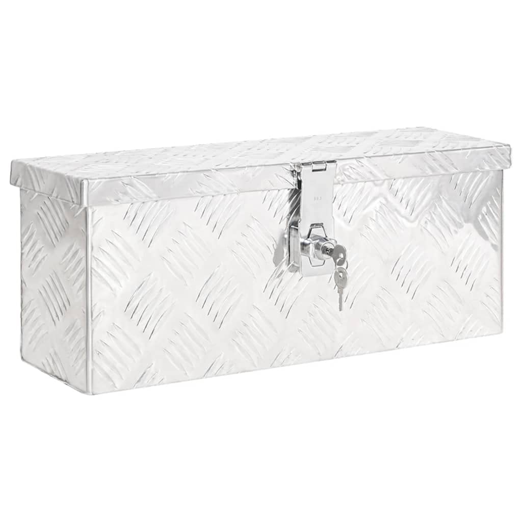 vidaXL Aufbewahrungsbox Aluminiumkoffer Aluminiumbox Lagerbox Lagerkiste Transportkoffer Transportki