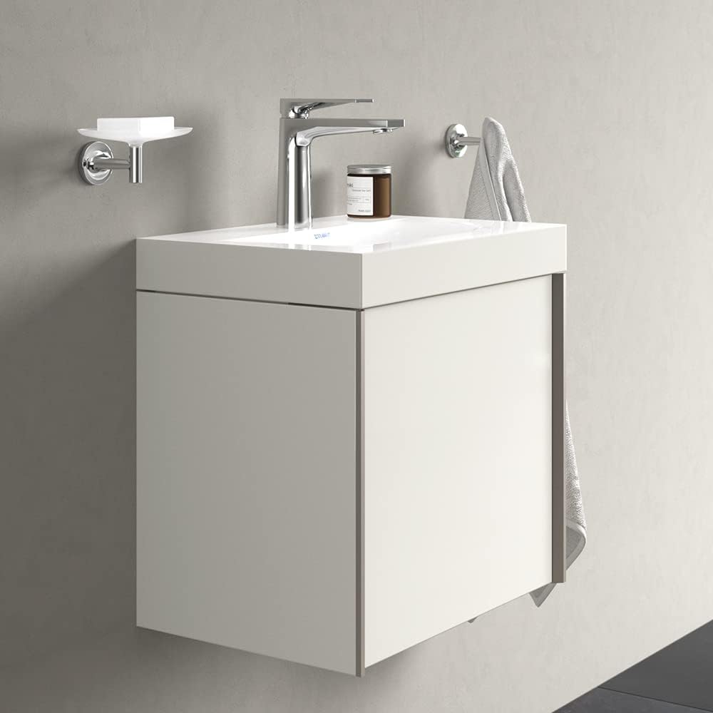 Duravit Tulum Waschtischarmatur, Grösse S (Auslauf Höhe 97 mm), Wasserhahn Bad, Waschbecken Armatur,