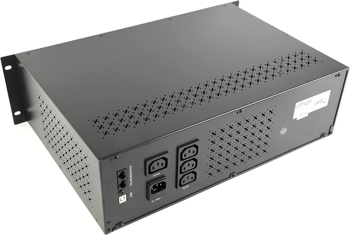 Gembird SAI Rack 19'' 3.4U 1500VA, 4XIEC 230V Out, IEC14 IN,RJ11, USB, LCD
