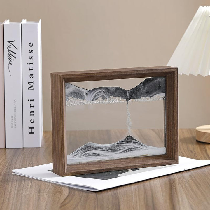 AzureLeap Sandbilder zum Drehen 3D Sandscape die Sandkunst in Tiefsee Fliessende Sandmalerei Sandbil