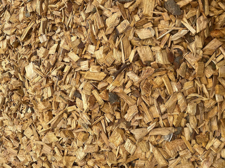 300L Holzhackschnitzel grobe Stücke Garten Beete Unkrautschutz in Top Qualität Einstreu Hackschnitze