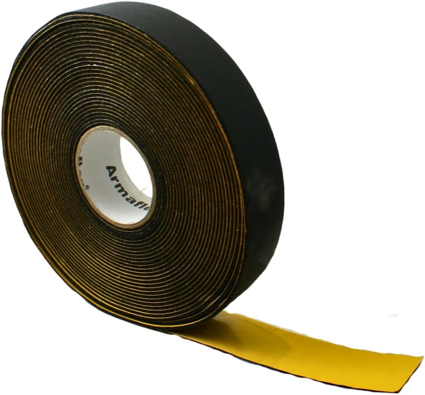 Armacell Armaflex 6mm-32mm Dämmmatten Dämmung Isolierung Kautschuk (ACE Klebeband, 50 mm x 3mm x 15m