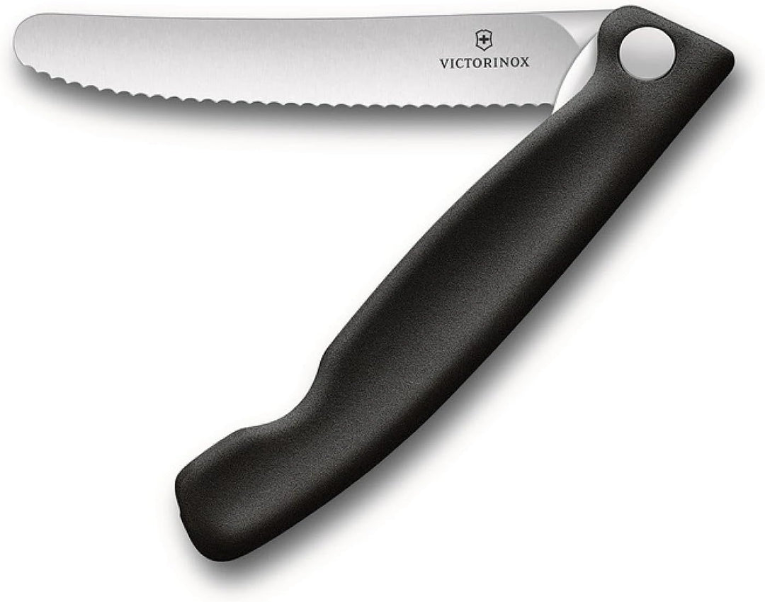 Victorinox Swiss Classic Faltbares Picknick-Messer für Wanderungen, Obst, Gemüse, Brötchen, Wurst, m