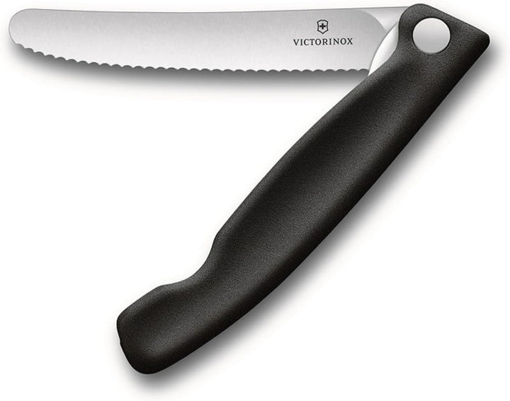 Victorinox Swiss Classic Faltbares Picknick-Messer für Wanderungen, Obst, Gemüse, Brötchen, Wurst, m