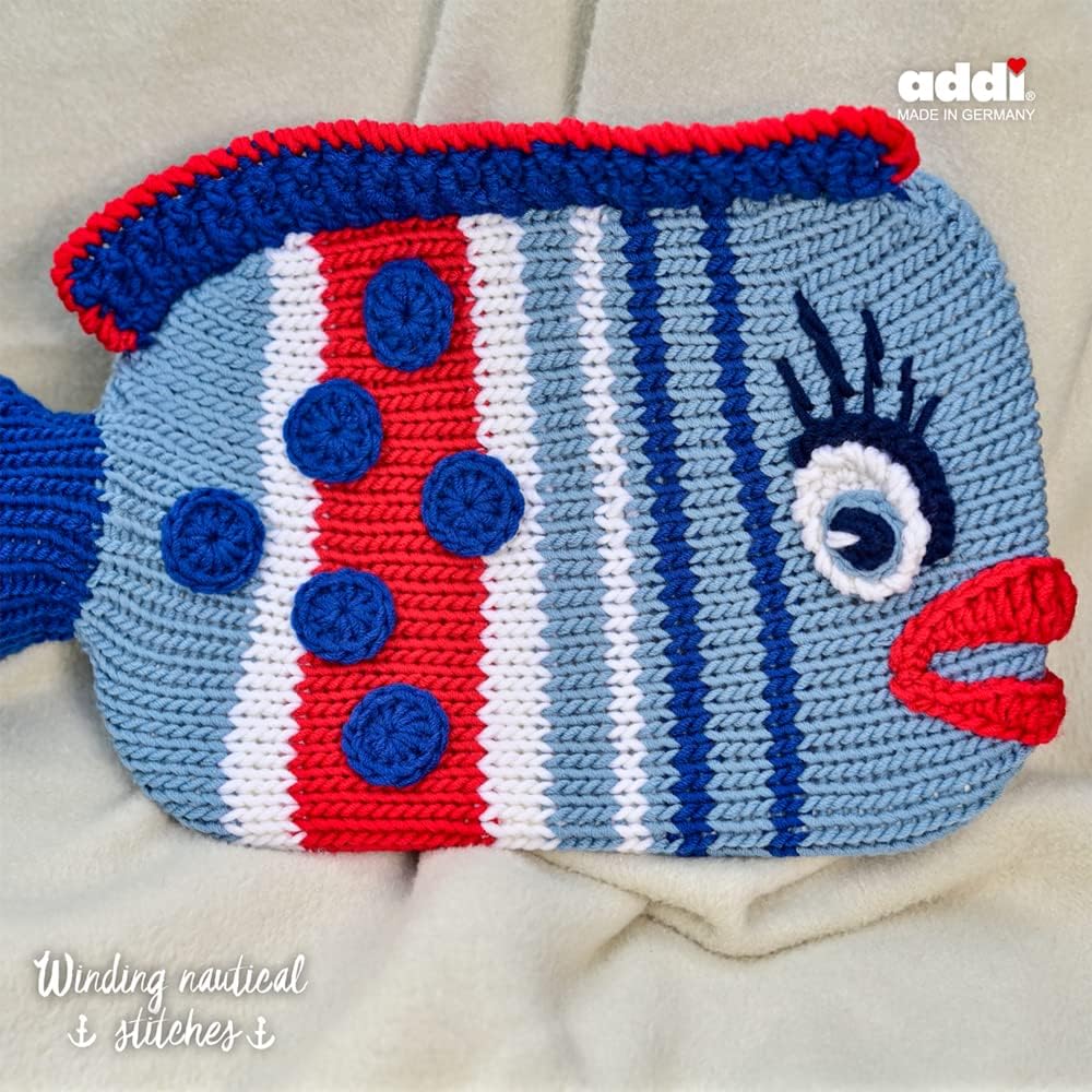 Nautische Nähte: Neue Anleitung für die addiExpress Professional und addiExpress Kingsize Strickmasc