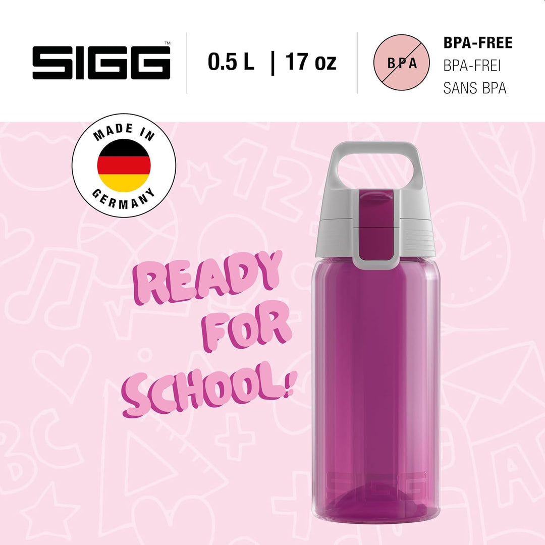 Sigg - Trinkflasche Kinder - Viva One - Für Kohlensäurehaltige Getränke Geeignet - Auslaufsicher - S