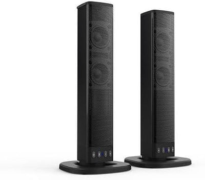 XORO 2in1-Bluetooth-Soundbar HSB 55 mit 4x5 Watt Leistung, kompaktes Design, als Separate Stereo-Lau