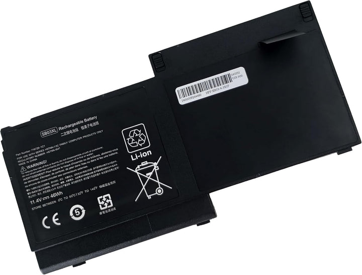 SB03XL Akku Kompatibel mit HP EliteBook 720 G1 720 G2 725 G1 725 G2 820 G1 820 G2 825 G1 825 G2 / HP