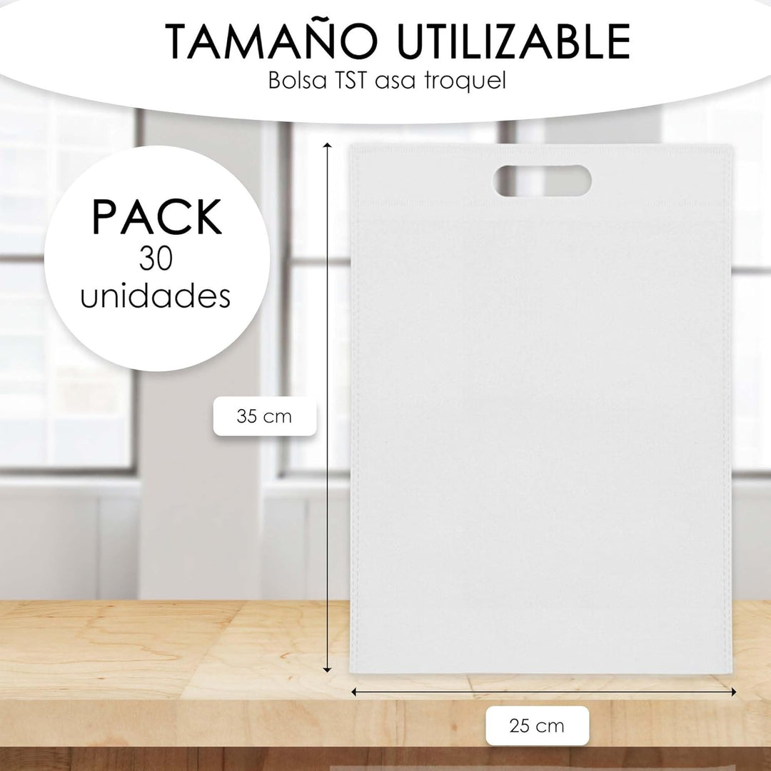 Vliesstoff-Taschen 50 Taschen 25x35, 50 Taschen 25x35