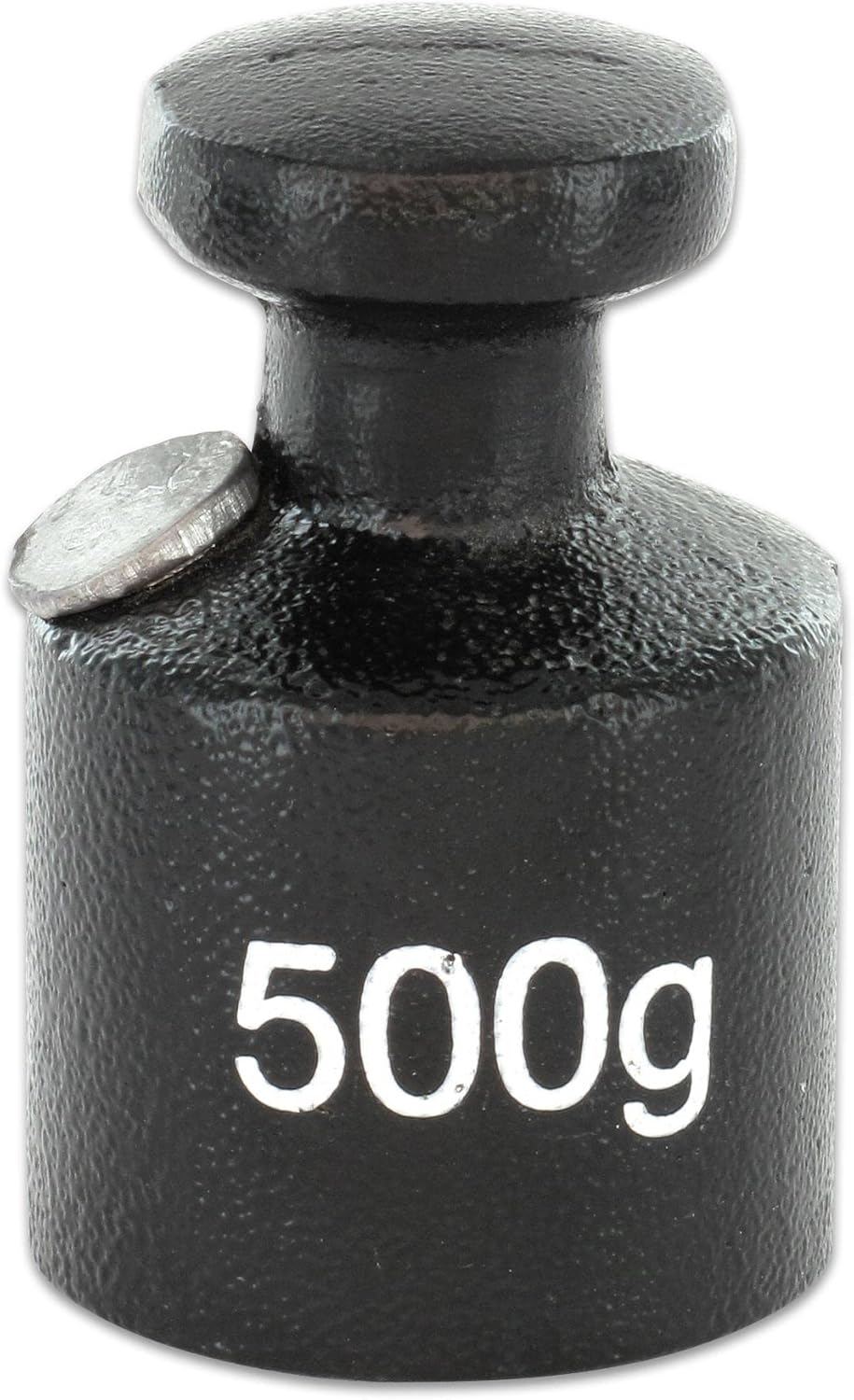 Betzold - Gussgewicht weiss beschriftet Gewicht für Waage, Balkenwaage, Apothekerwaage 500.0 Gramm,