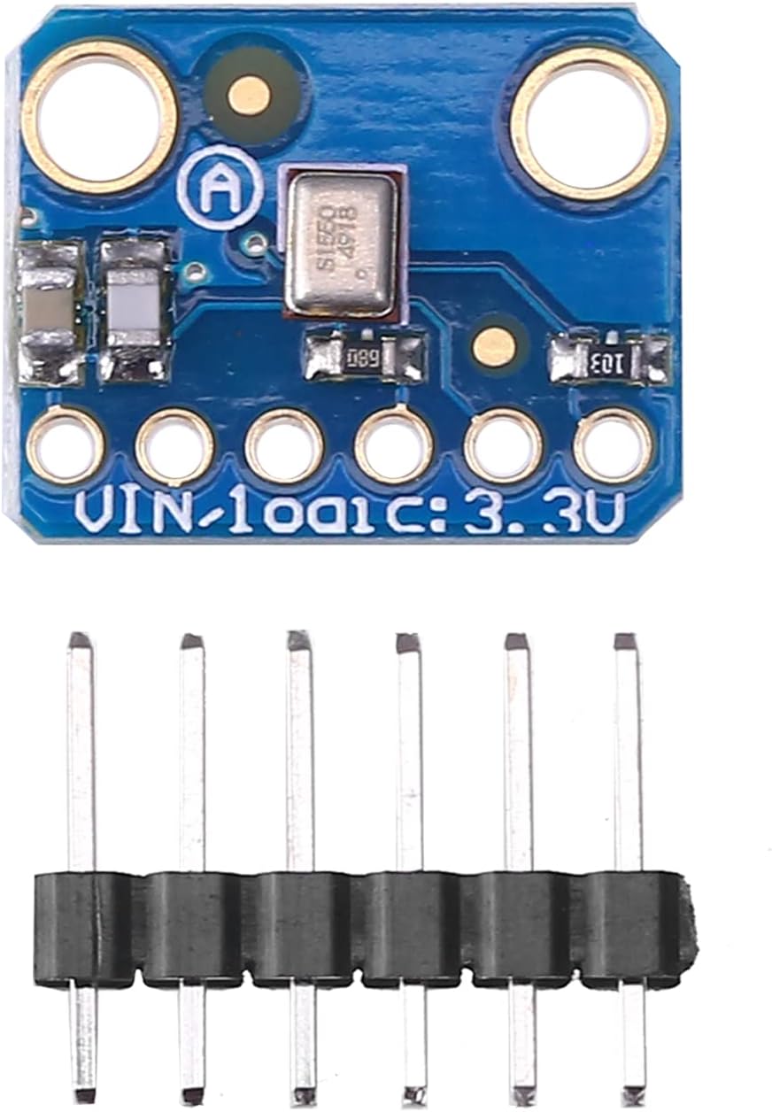 TECNOIOT 2 STÜCKE SPH0645 I2S MEMS Mikrofon Breakout Sensor Board Modul SPH0645LM4H DC 1,6-3,6 V