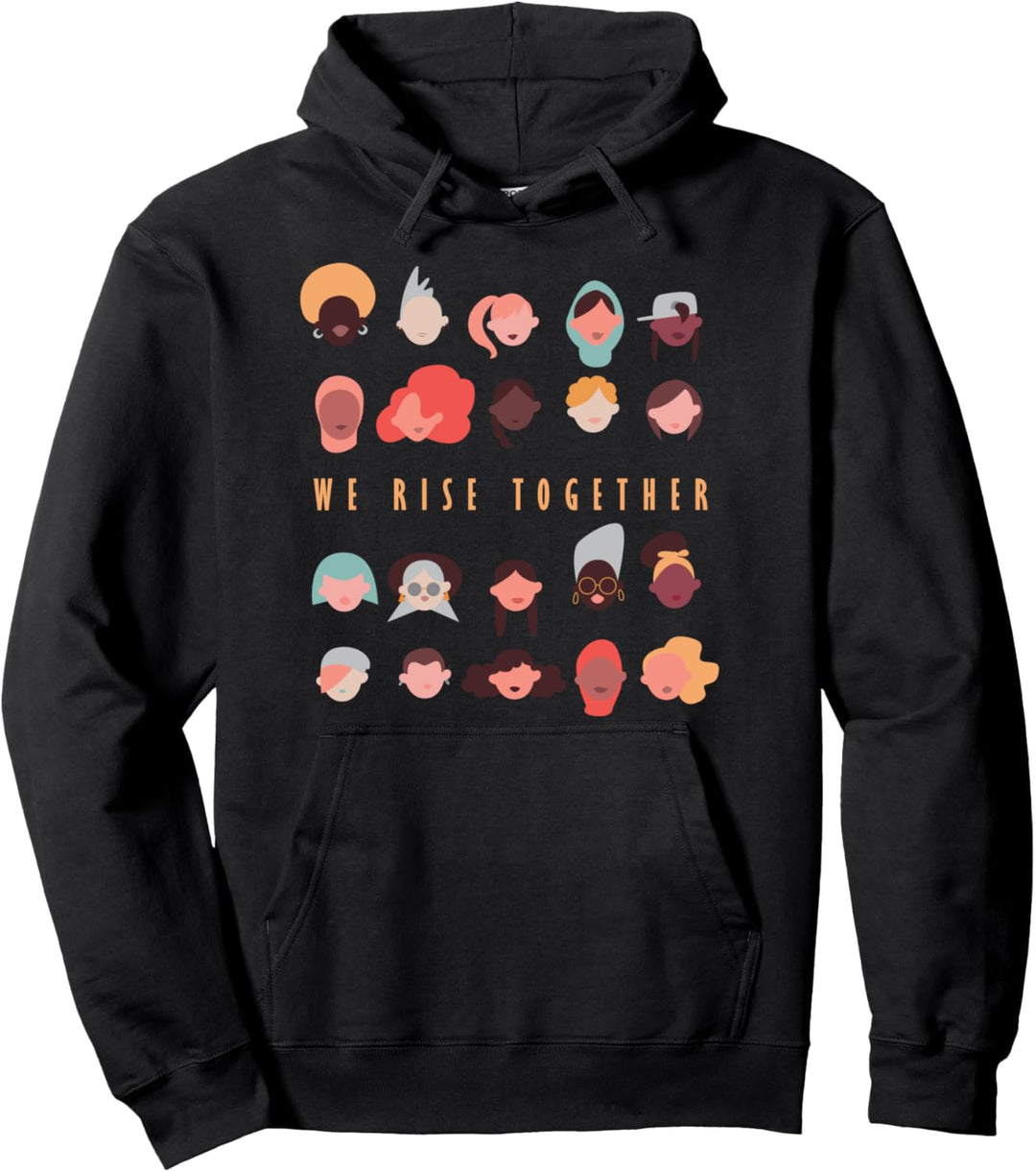 Internationaler Frauentag 2023 We Rise Together Pullover Hoodie