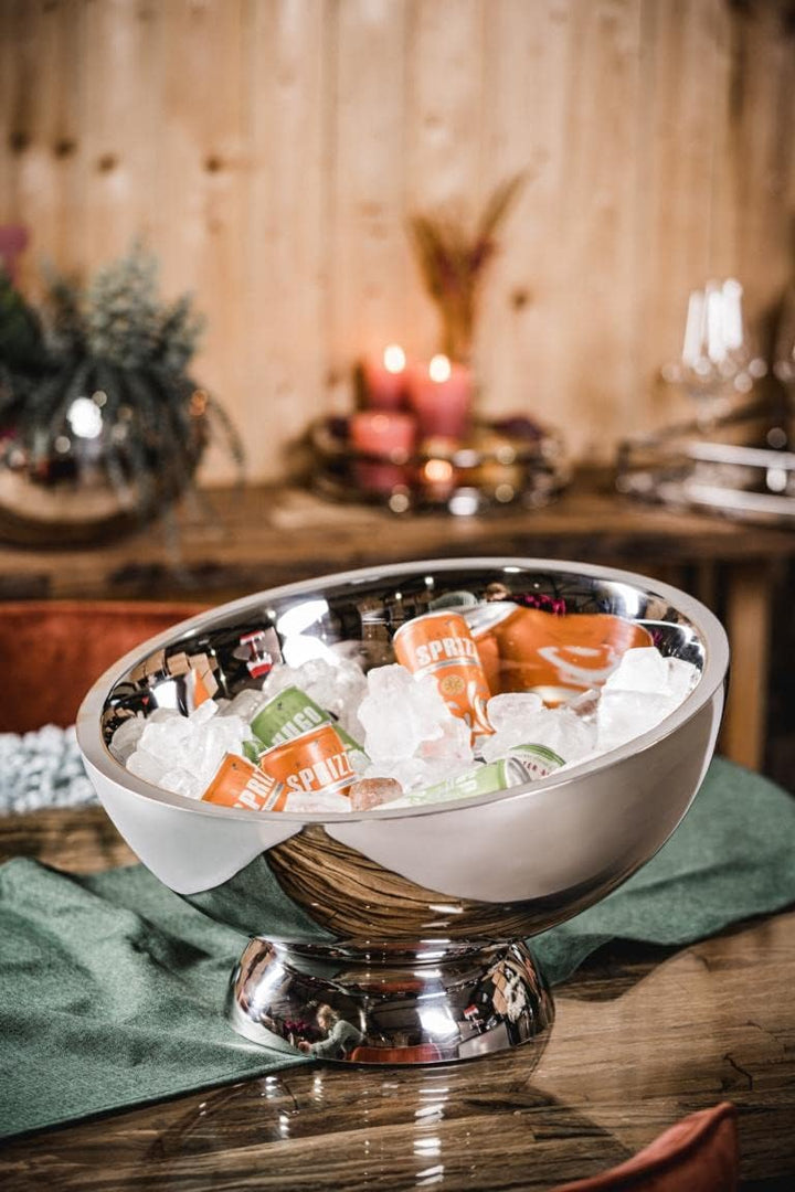 Champagnerbowl Champagnerkühler doppelwandig, Weinkühler, Flaschenkühler Sektkühler Getränkekühler a