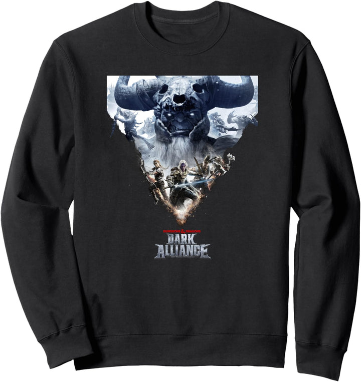 Dungeons &amp; Dragons Dark Alliance Group Shot Action Pose Sweatshirt