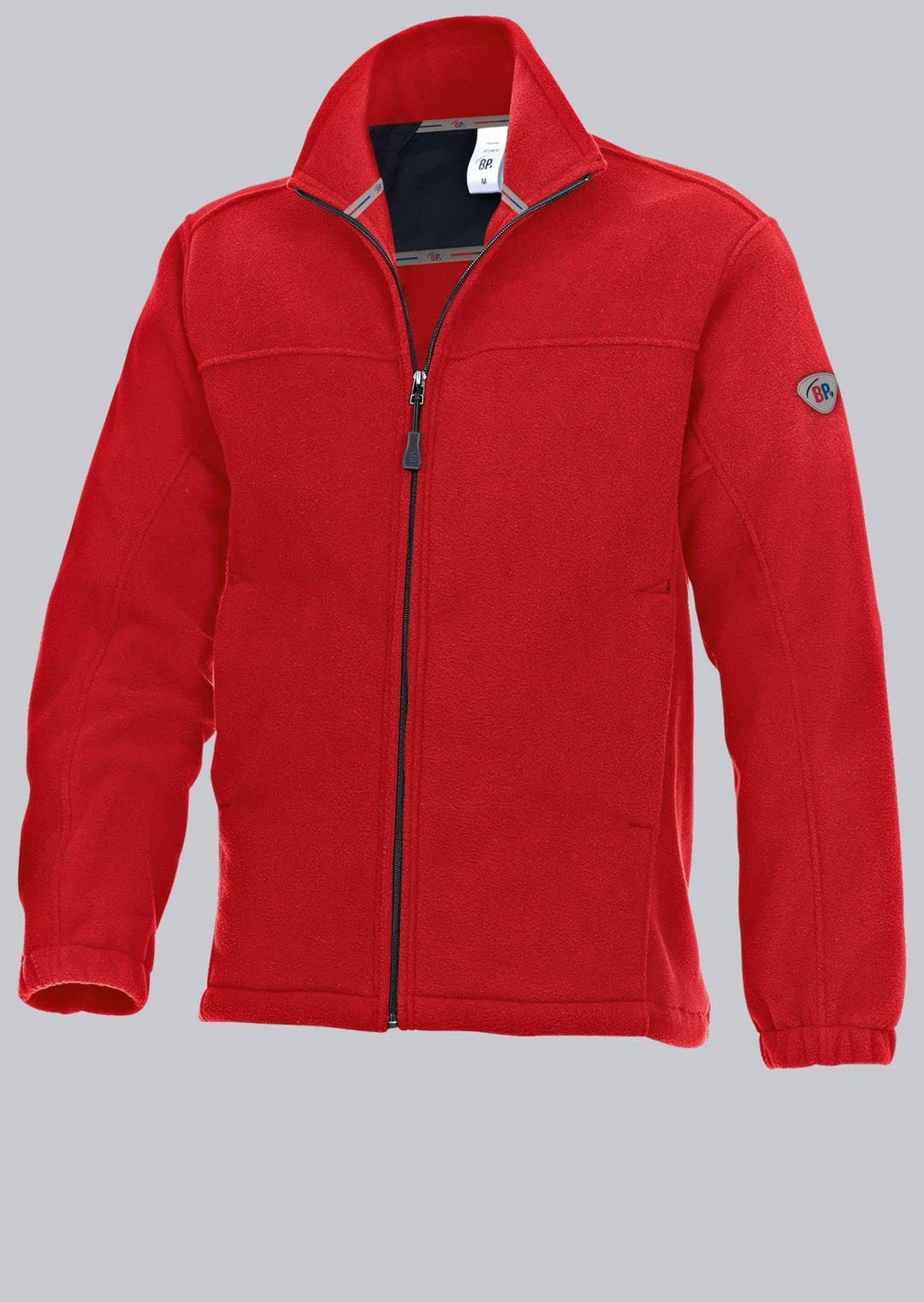 BP 1872-646-81-XS Fleece-Jacke, Stehkragen- und Arm-Hebesystem, 270,00 g/m² 100% Polyester, rot, XS