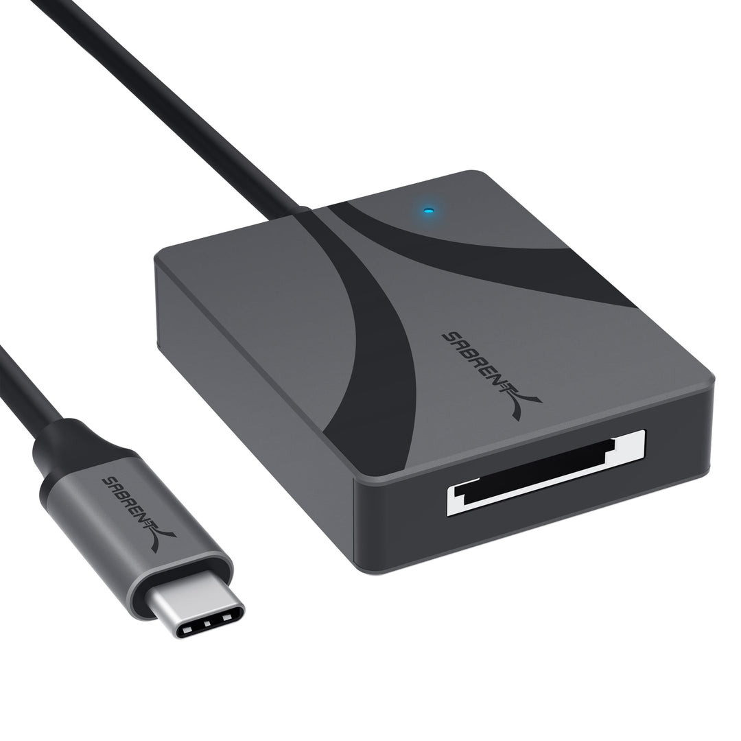 SABRENT CFexpress Typ A Kartenleser, USB typ C 3.2x2 auf CF Express speicherkartenleser, überträgt 8