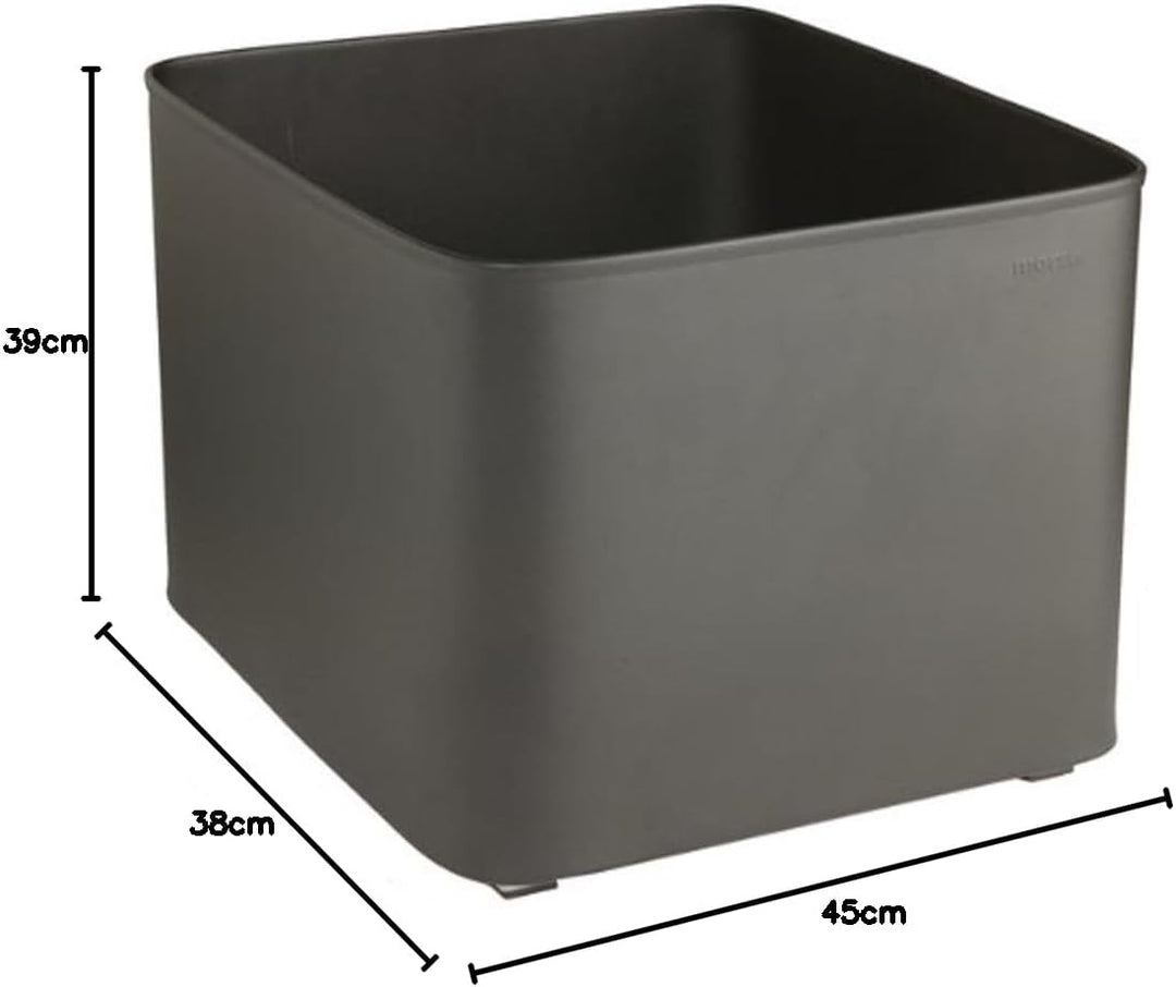 Morsø Holzkasten – Holzkorb für Kaminholz, Feuerholzkorb aus Stahl, Morsoe Kaminkorb inkl. herausneh