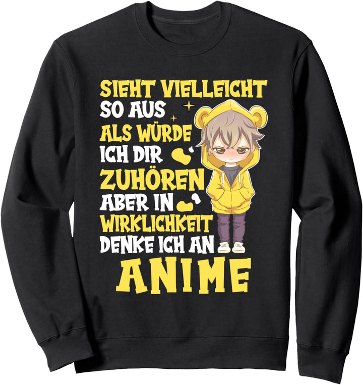 Lustige Sarkastischer Anime Manga Spruch Lustiges Statement Sweatshirt