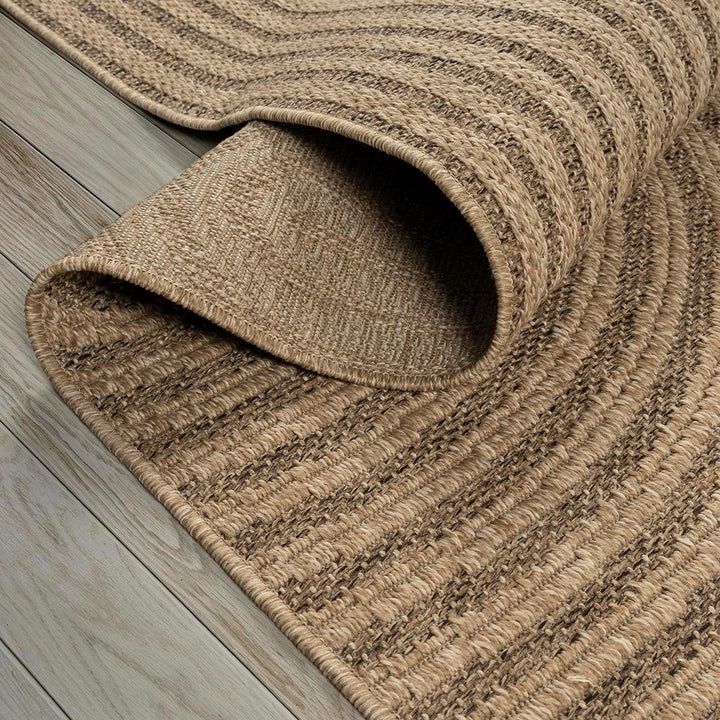 Mia´s Teppiche Soil - wetterfester In- und Outdoor Teppich im Natürlichem Jute-Look, wetterfest, gee
