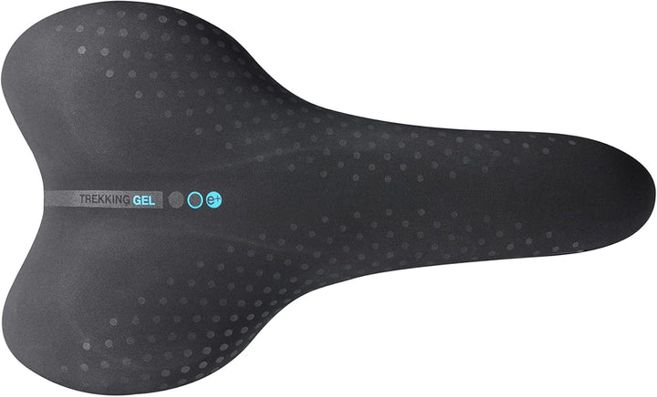 Selle San Marco Unisex – Erwachsene Bioactive Trekking Gel Sattel Black Suede S Black Suede, S Black