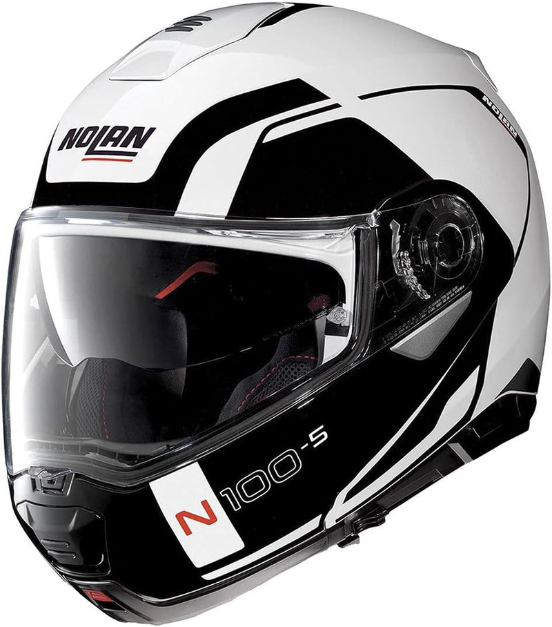 Nolan N100-5 CONSISTENCY N-COM METAL WHITE XXS XXS Weiss, XXS Weiss