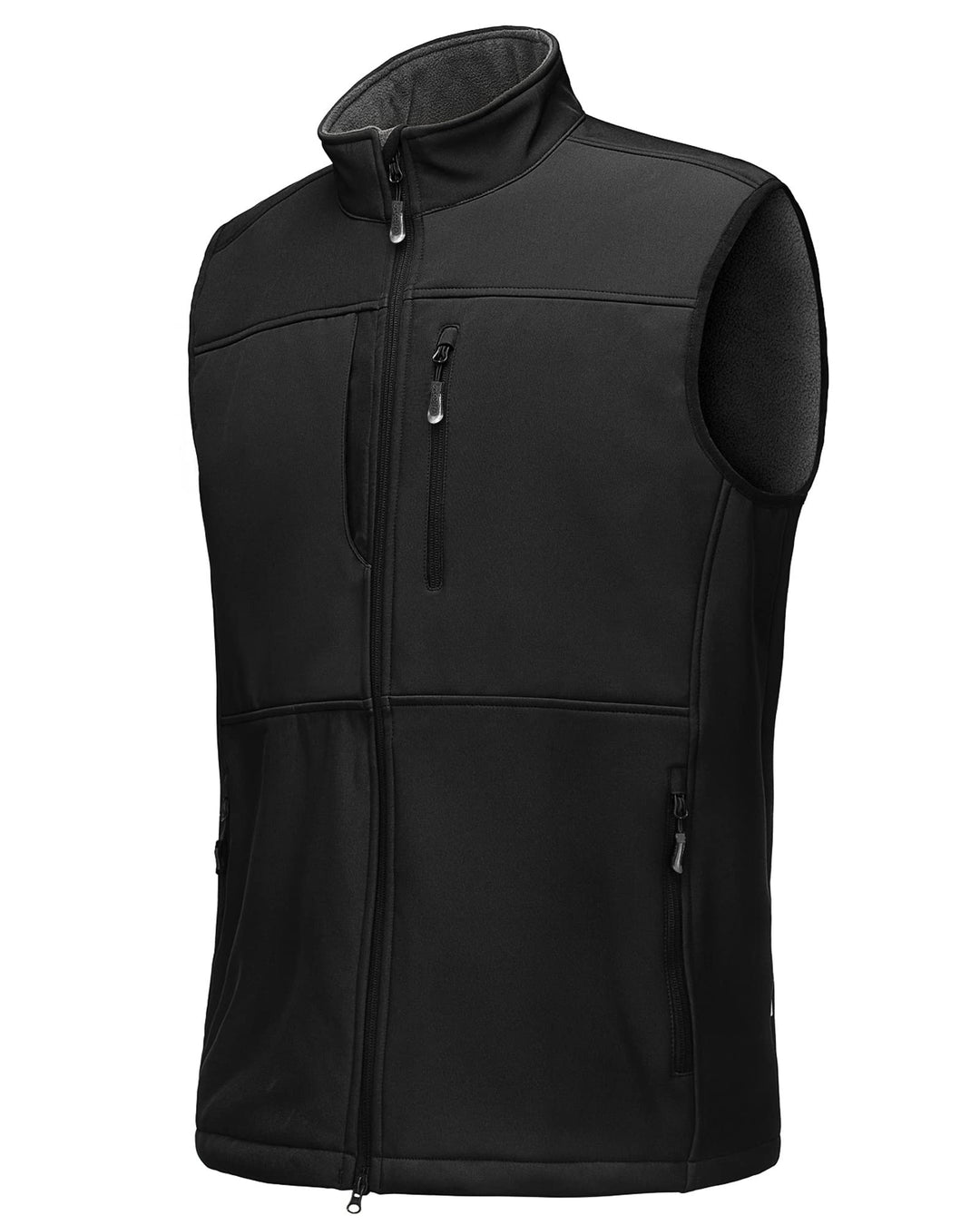 33,000ft Weste Herren Outdoor Wasserdichte Softshell Ärmellose Jacke Bodywarmer Fleece Weste Full Zi