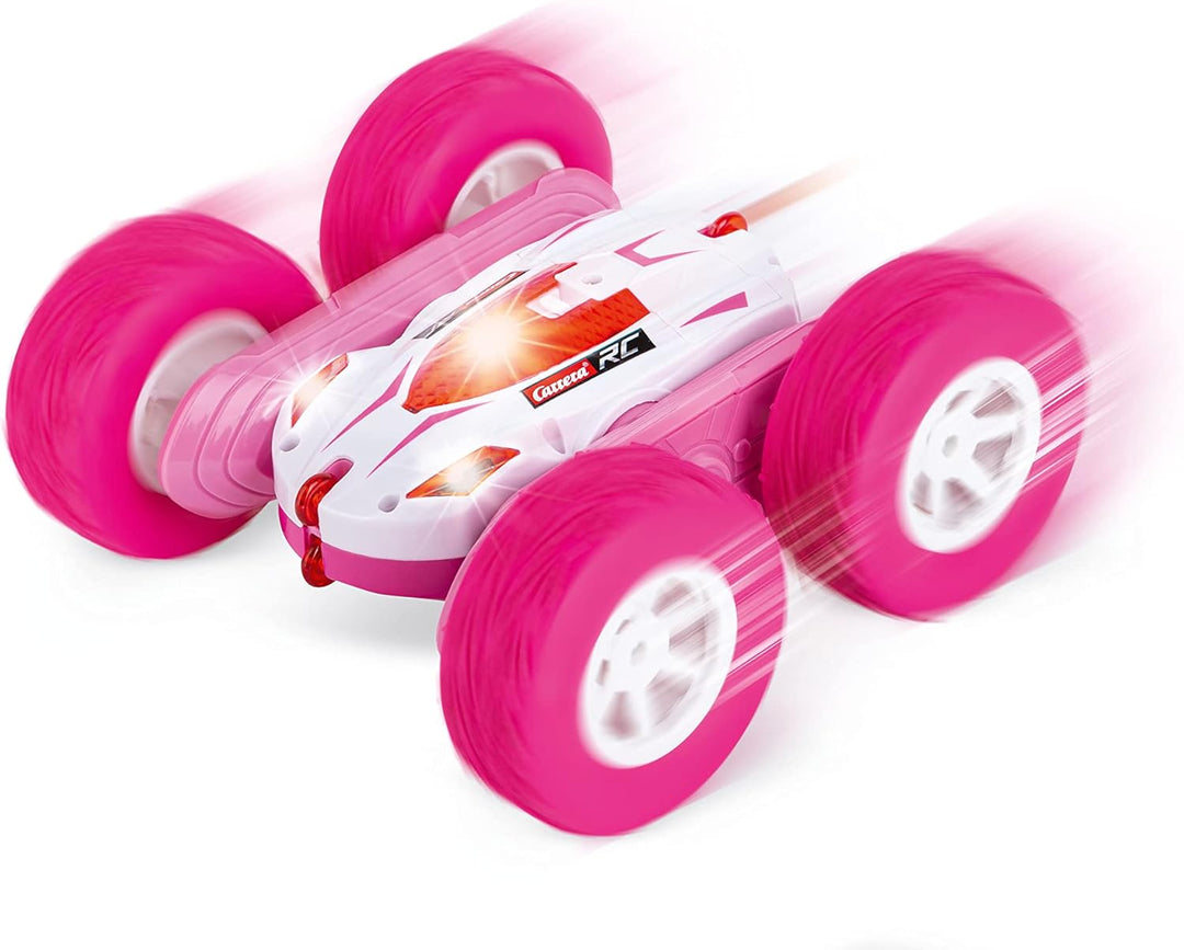 Carrera RC 2,4GHz Mini Turnator Pink I ferngesteuertes Auto ab 6 Jahren I Elektro-Car inkl. Fernbedi