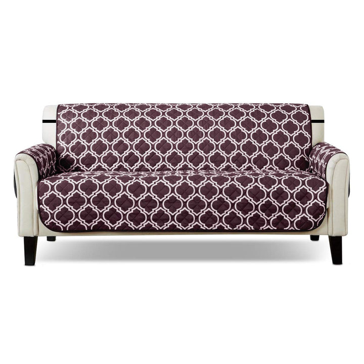 PETCUTE Sofabezüge Sofabezug 3-Sitzer,Sofahusse Sessel Bezug Couchbezug Gesteppte Sofaschoner Sofa b