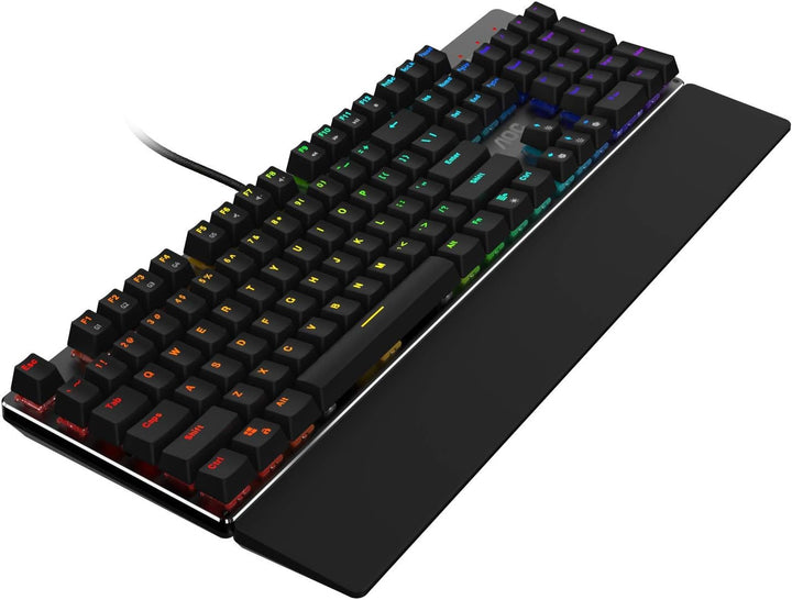 AOC GK500 Gaming Tastatur - Französisches Layout - RGB-Beleuchtung - Anti-Ghosting - AOC G-Tools-Sof