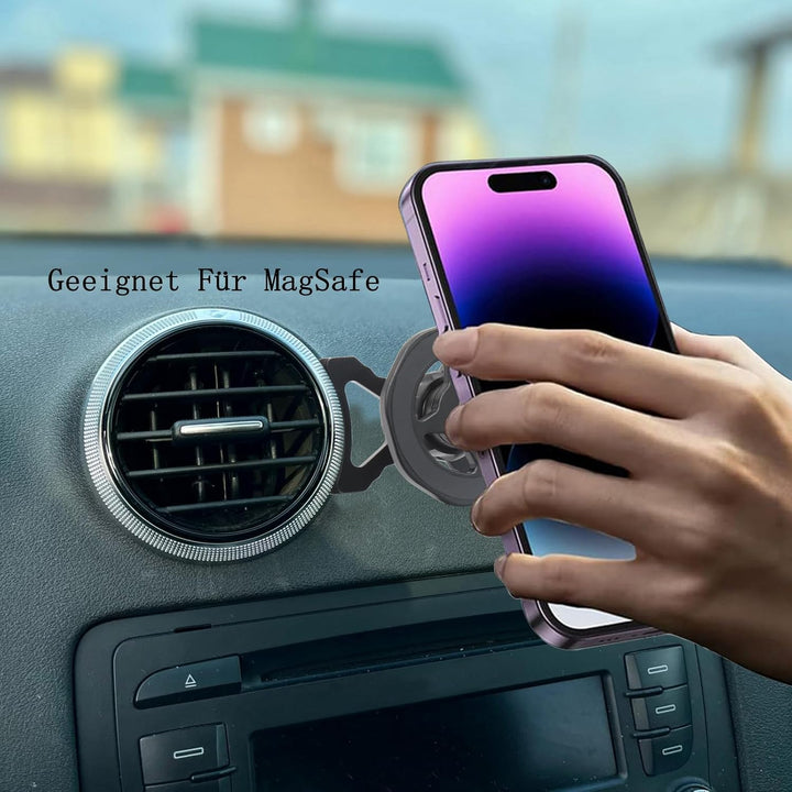 Magnet Handyhalterung kompatibel Audi A3 8P und Audi S3 8P geeignet für MagSafe Smartphone und GPS m