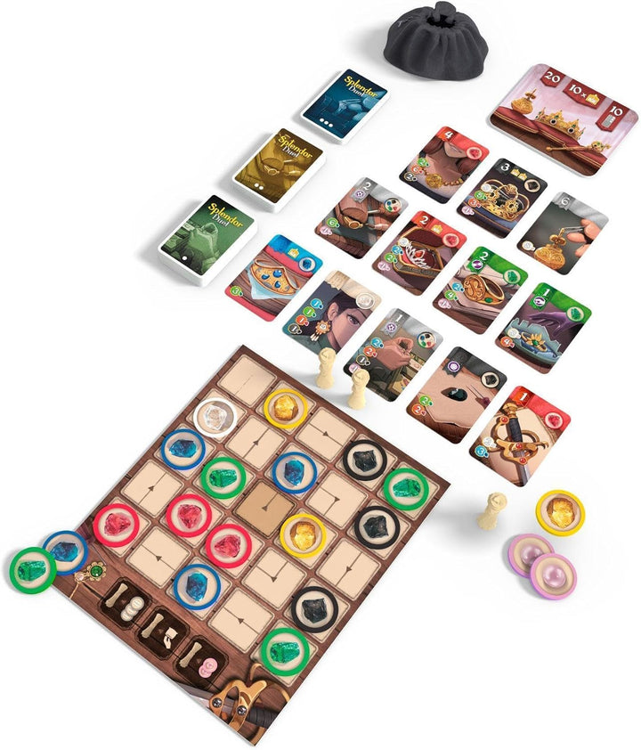 Asmodee, Splendor Duel, Familienspiel, Kartenspiel, 2 Spieler, Ab 10+ Jahren, 30 Minuten, Deutsch 3.