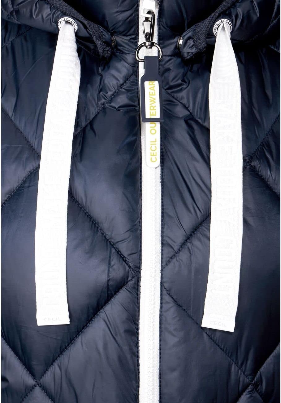 Cecil Damen Longweste XS Navy Blue, XS Navy Blue