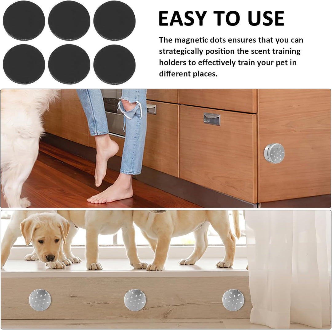 Mipcase 10Er-Pack Hundeduft-Trainingsbox: Hundedufthalter Hundenasen-Metallbehälter Aluminium-Agilit