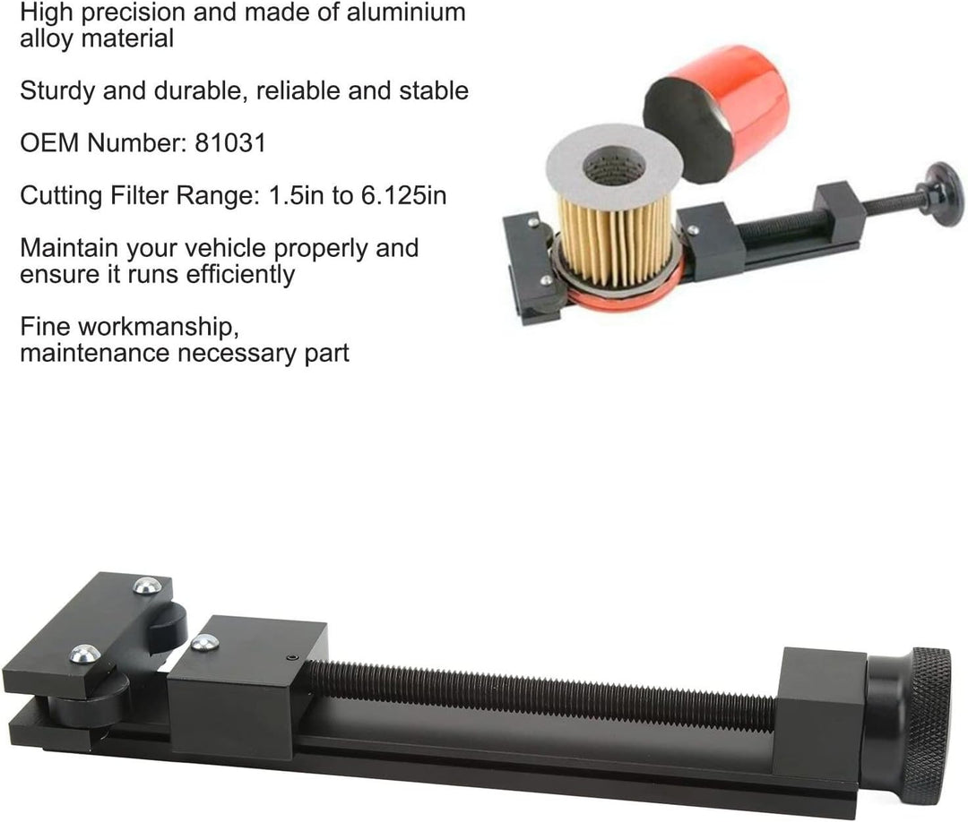 Focket 81031 Ölfilter Schneider, Aluminium-Ölfilter-Schneidwerk Zeug, Profession Elles Ölfilter-Schn