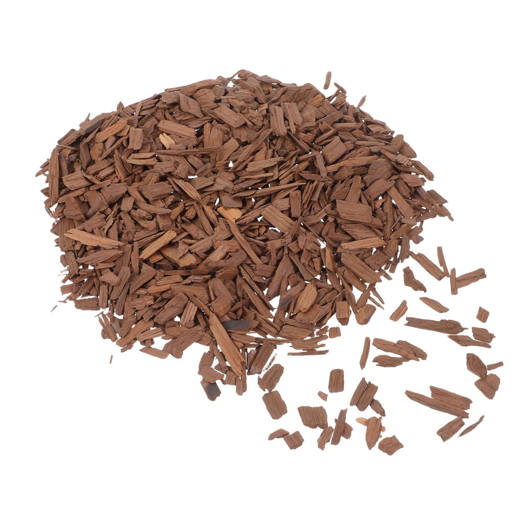 Eichenholzchips Französische Eiche Leicht Geröstet 100g BBQ Grillchips Räucherholz Für Wein Und Whis