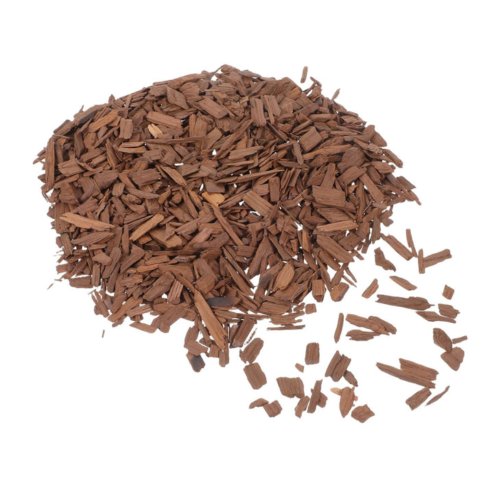 Eichenholzchips Französische Eiche Leicht Geröstet 100g BBQ Grillchips Räucherholz Für Wein Und Whis