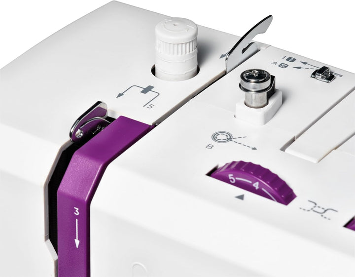 VIOLA Prêt-à-Porter Nähmaschine (Exklusive Edition) Nähmaschine mit 34 Nähprogramme, Servomotor, Näh