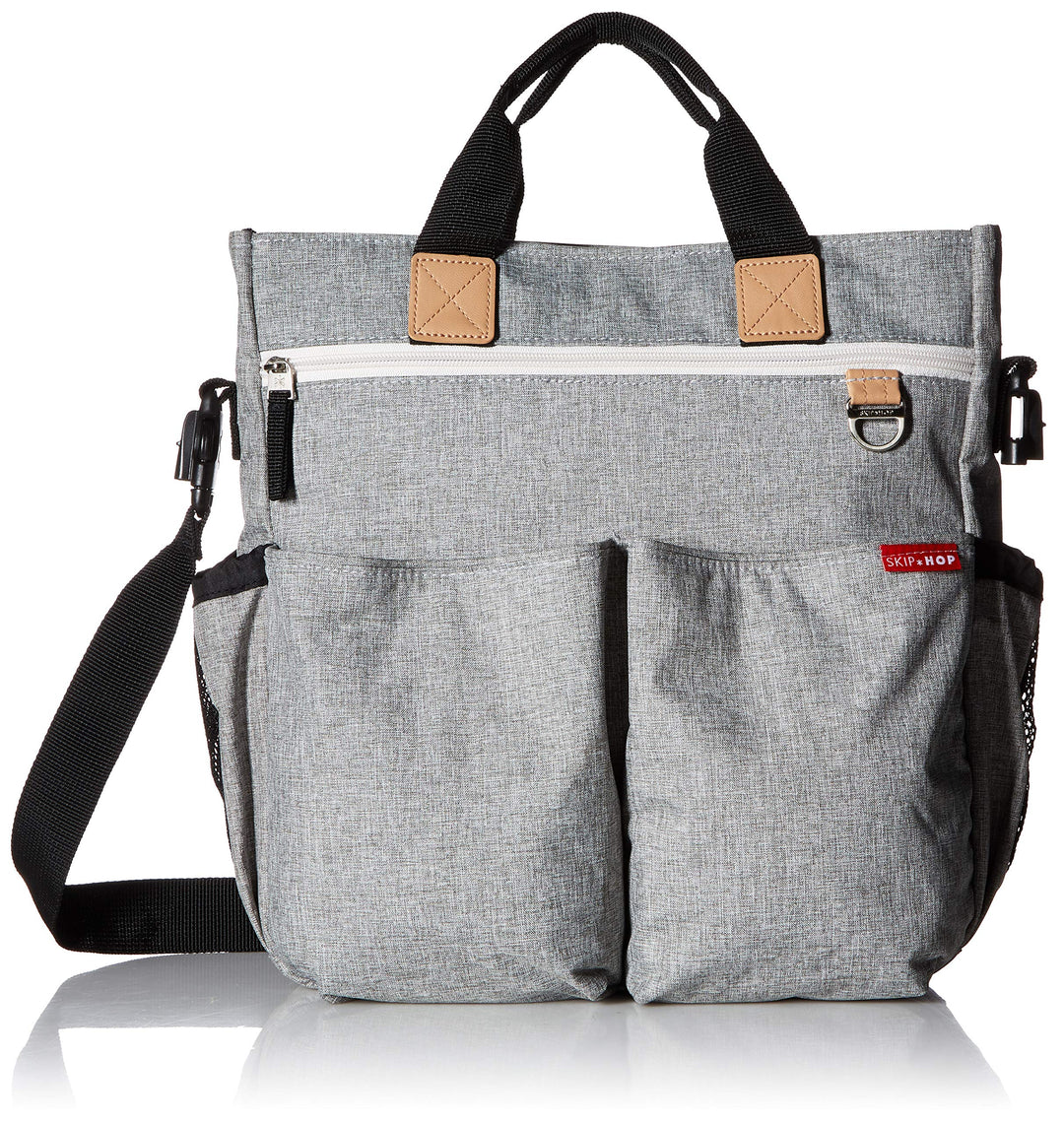 Skip Hop 220301 Dash Signature Heather Grey - Wickeltasche Grau, Grau